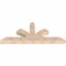 Ekena Millwork Richland Smooth Timber Gable Bracket, Douglas Fir, 72"W x 30"H x 5 1/2"D x 5 1/2"F, 10/12 Pitch GBW072X30X0606RIC00SDF - alternate 3